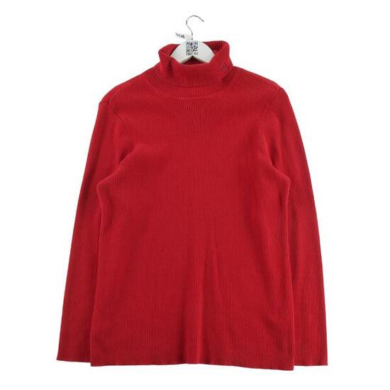 Second life - Damen Rollkragenpullover Rot - Wie neu