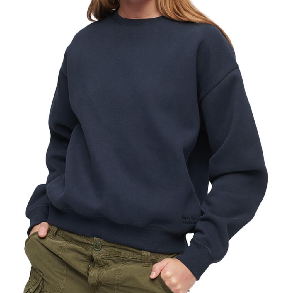 Sudadera Superdry Essential Logo para Mujer Azul Marino 2/3
