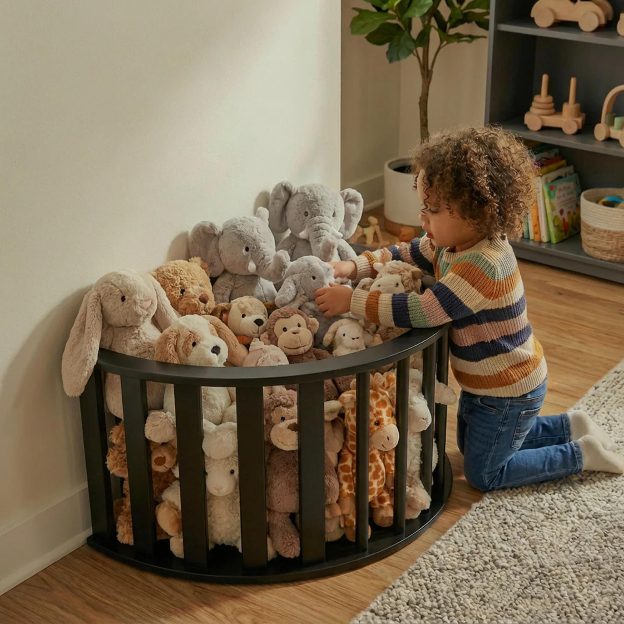Arche d’Escalade Deryan Bois avec Coussin - Jouet Montessori - Noir 4/7