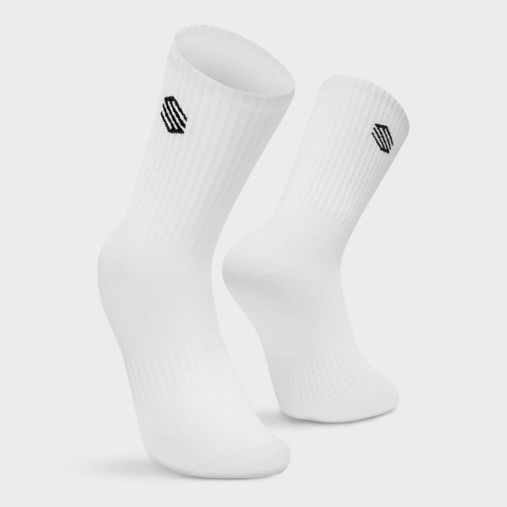 Lot de 3 paires de chaussettes de sport Lifestyle Homme et Femme Step Noir 5/7