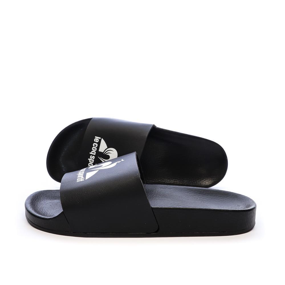 Le Coq Sportif - Claquettes Noires Homme Le Coq Sportif Slide - Claquettes - Noir - Decathlon