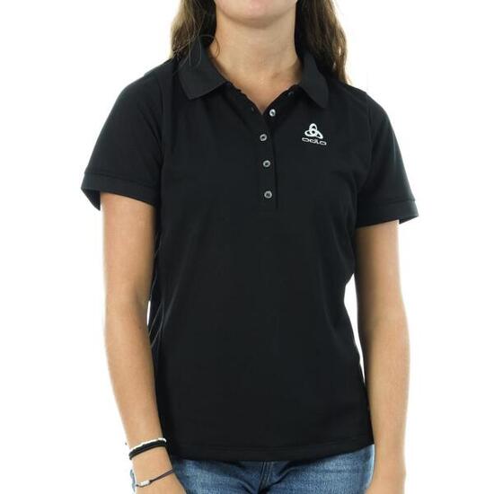 Polo Odlo Georgia da Donna Nera