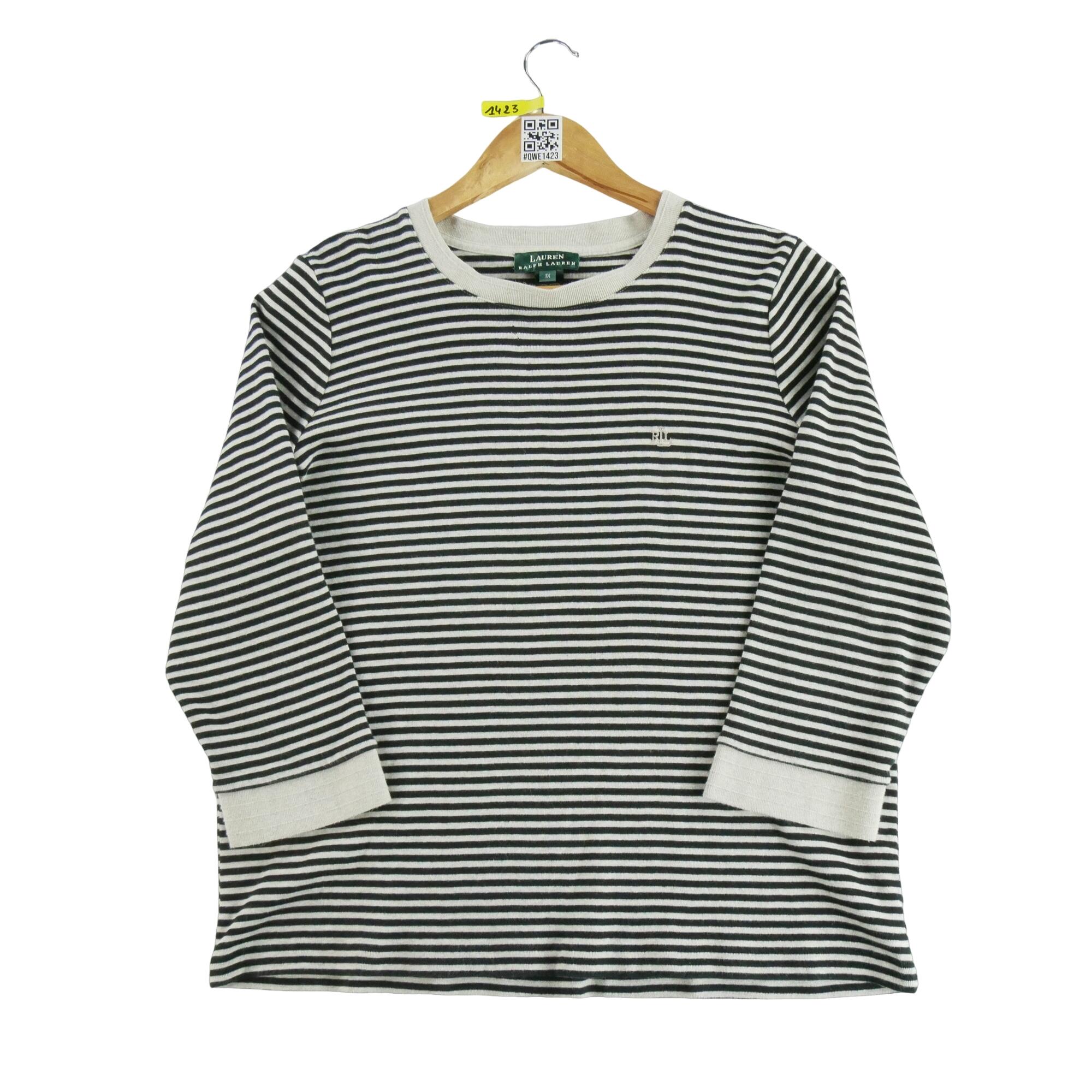 RALPH LAUREN Reconditionné - Pull Femme Noir - Bon État