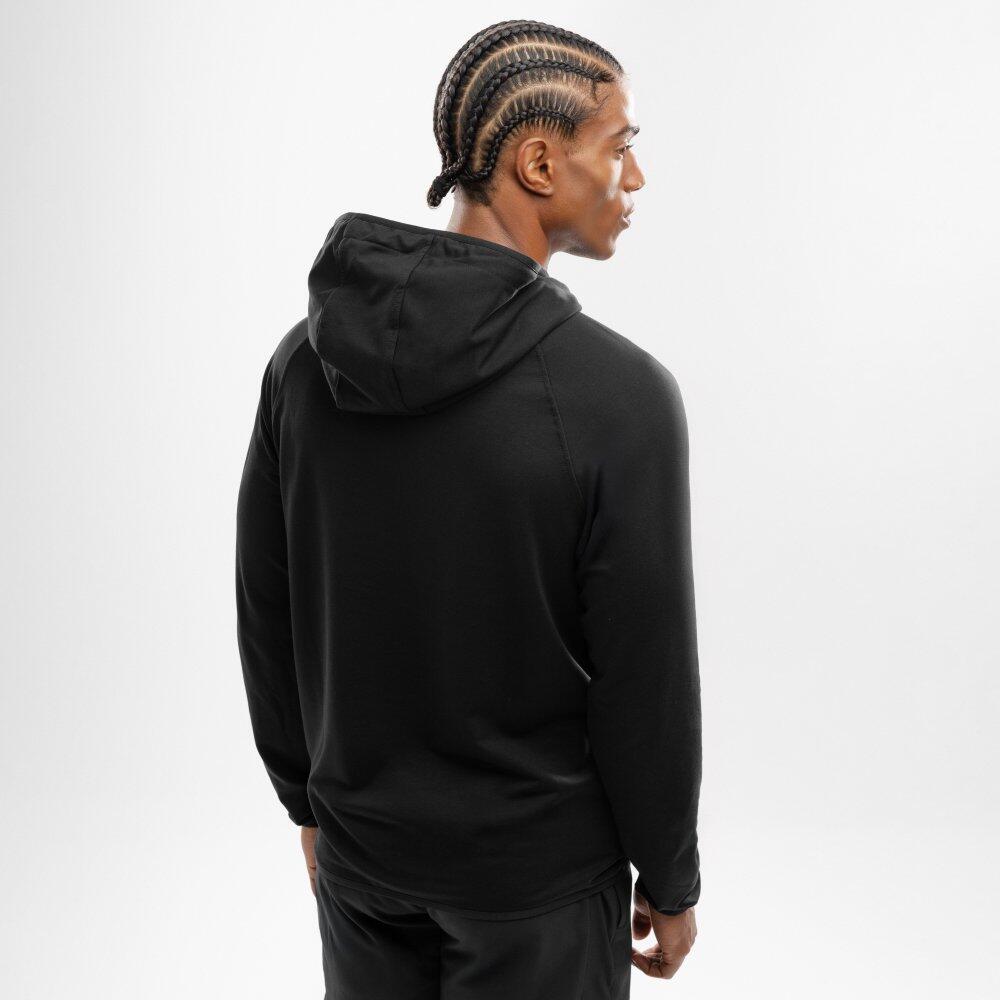 Sweat à capuche fitness homme Black Square Noir 6/8