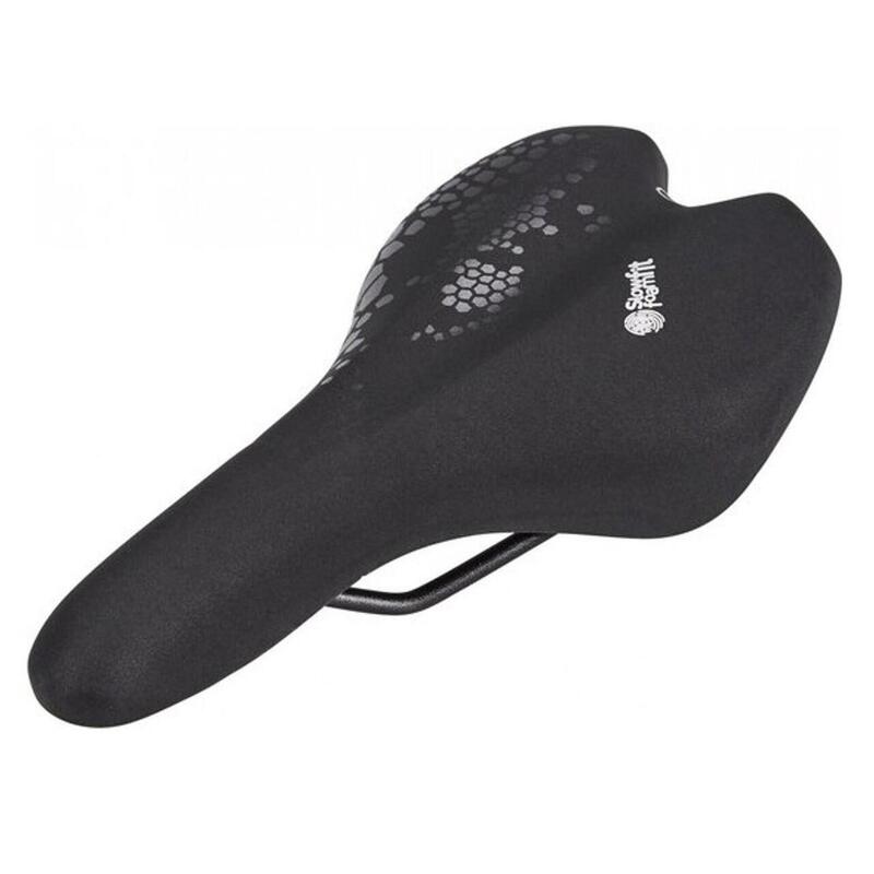 Șa de bicicletă pentru bărbați Selle Royal Freeway Fit, negru, 27x16 cm