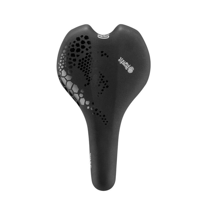 Șa de bicicletă pentru bărbați Selle Royal Freeway Fit, negru, 27x16 cm