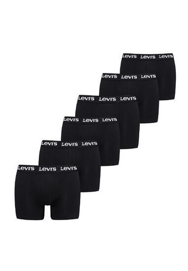 6er Pack Herren Levis REPEAT LOGO BOXER Brief Boxershorts Unterwäsche Pants