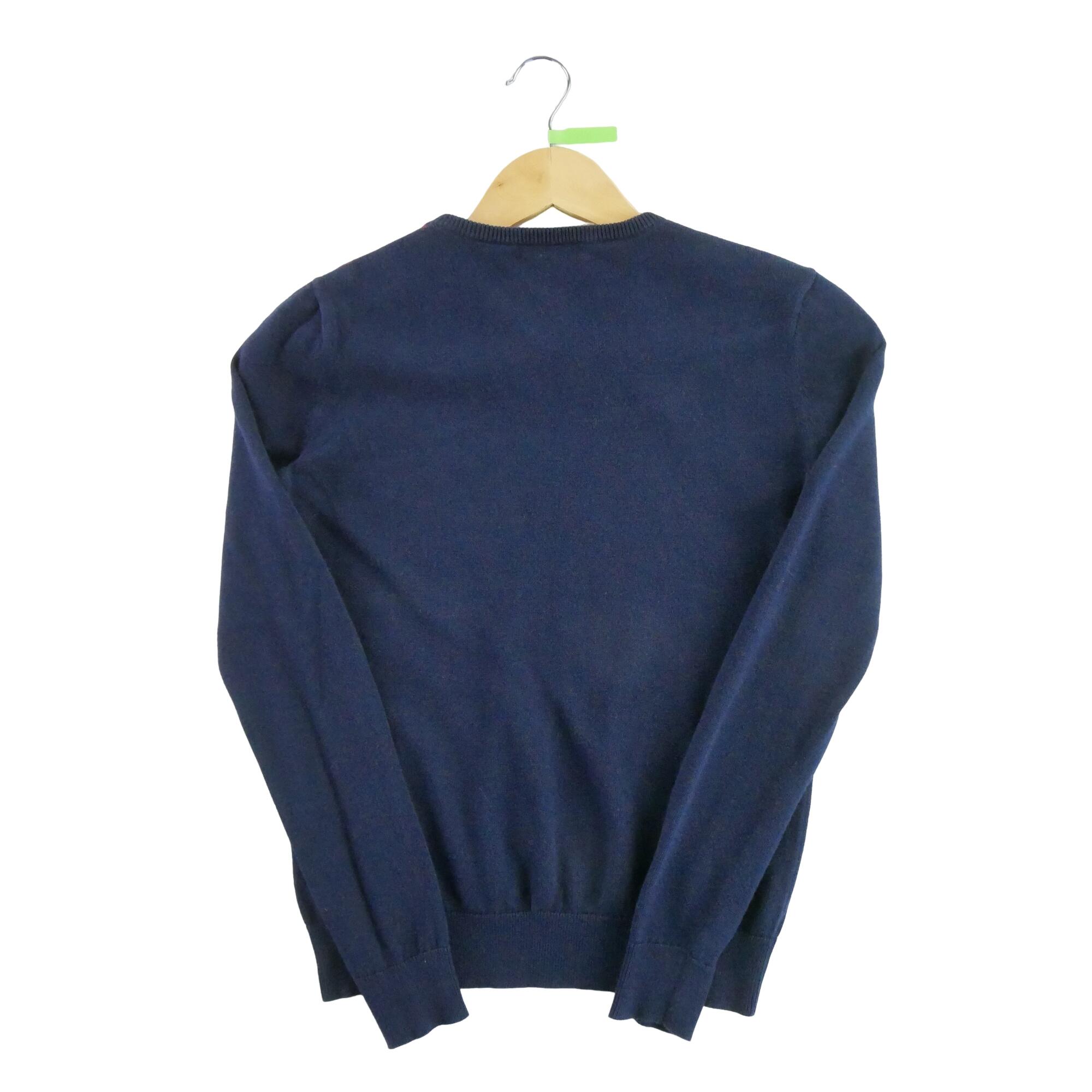 Reconditionné - Pull Femme Marine - Très Bon État 2/5