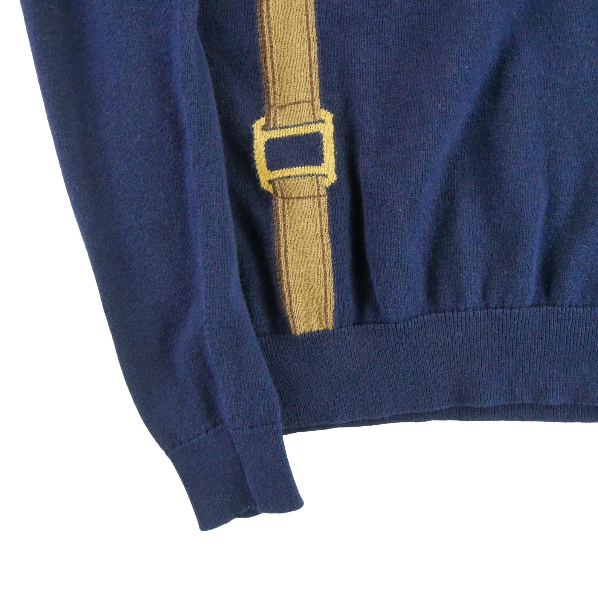 Reconditionné - Pull Femme Marine - Très Bon État 4/5