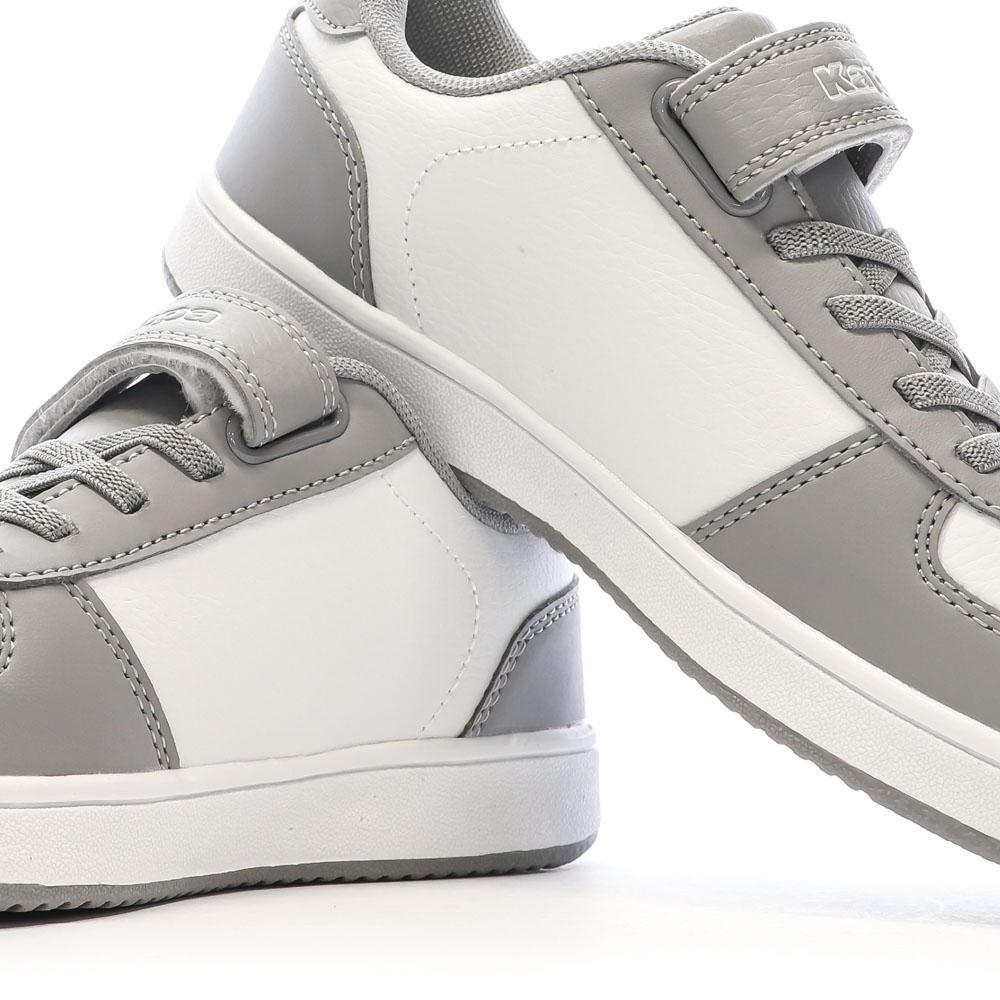 Zapatillas Kappa Malone Blancas/Grises para Niño 7/7