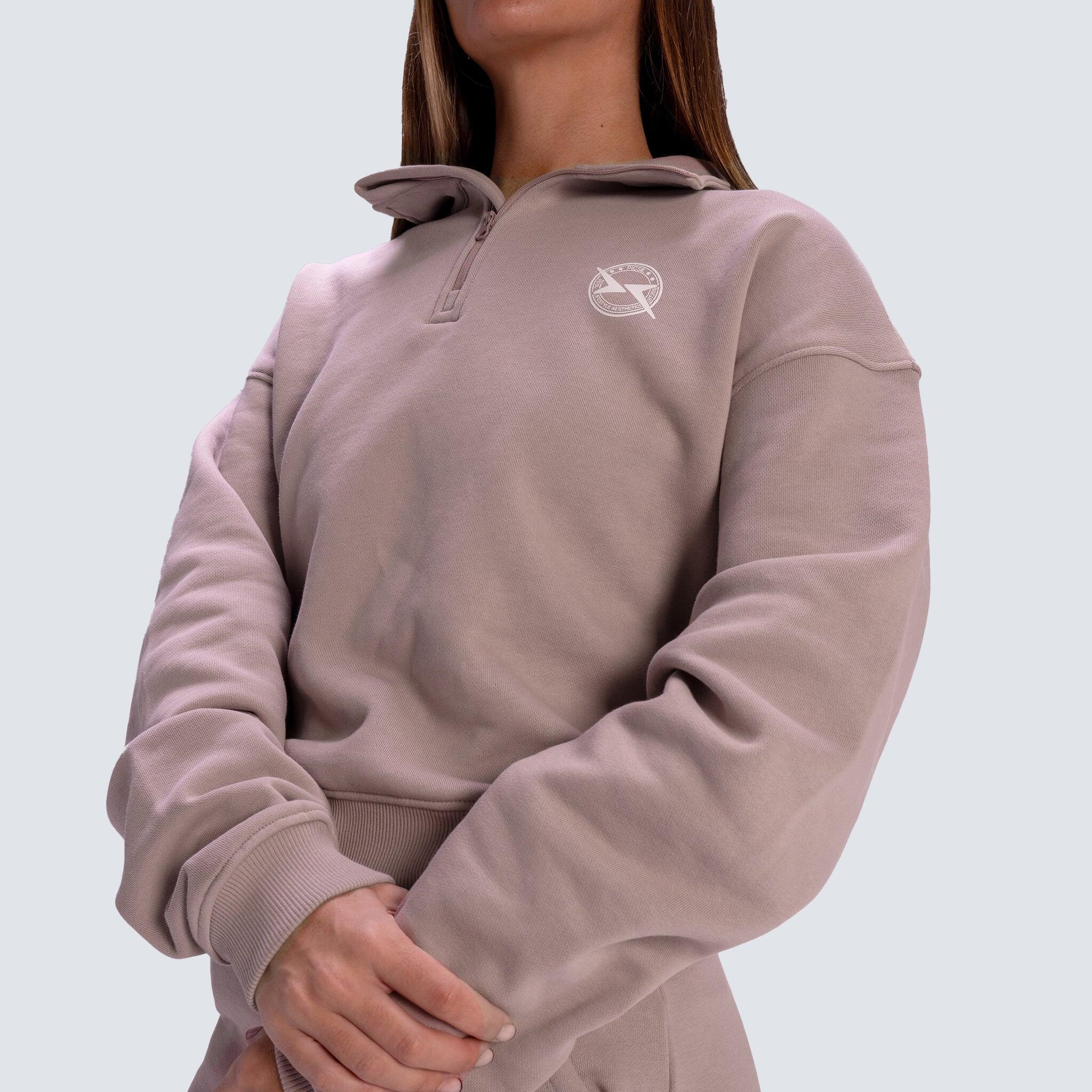 Sweat lifestyle femme à demi-zip AW25 2/7