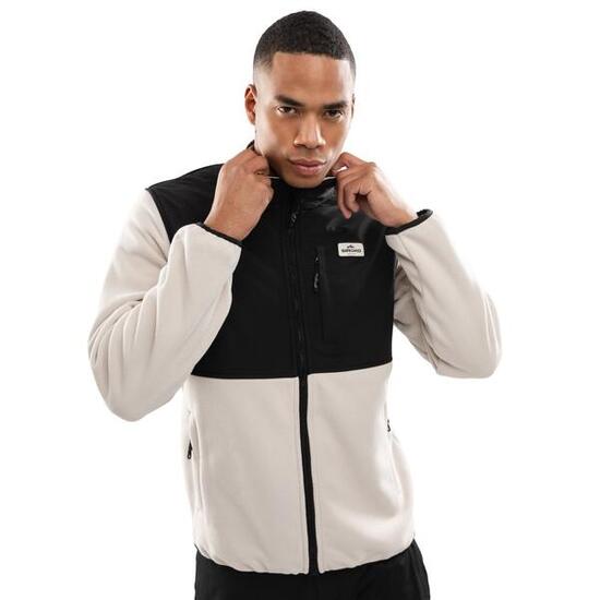 Chaqueta polar Ripstop hombre esquí y nieve Brienz Beige