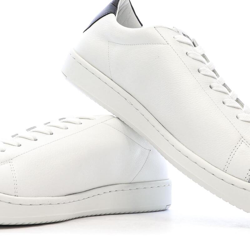 Baskets Collector Le Coq Sportif Blanches - Taille 37 - Occasion En Bon état - Semelles En Caoutchouc