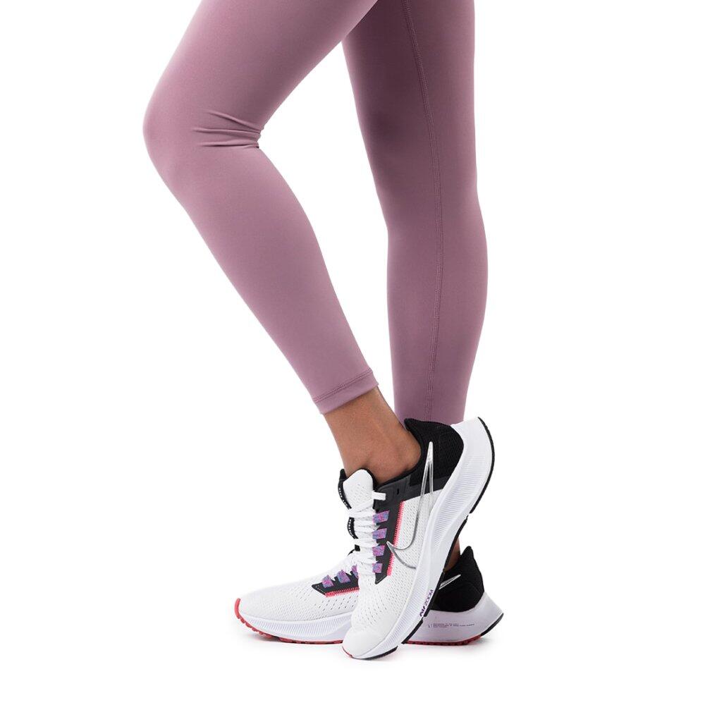 Leggings mid-rise da allenamento Fitness Donna Luxe Malva 6/7