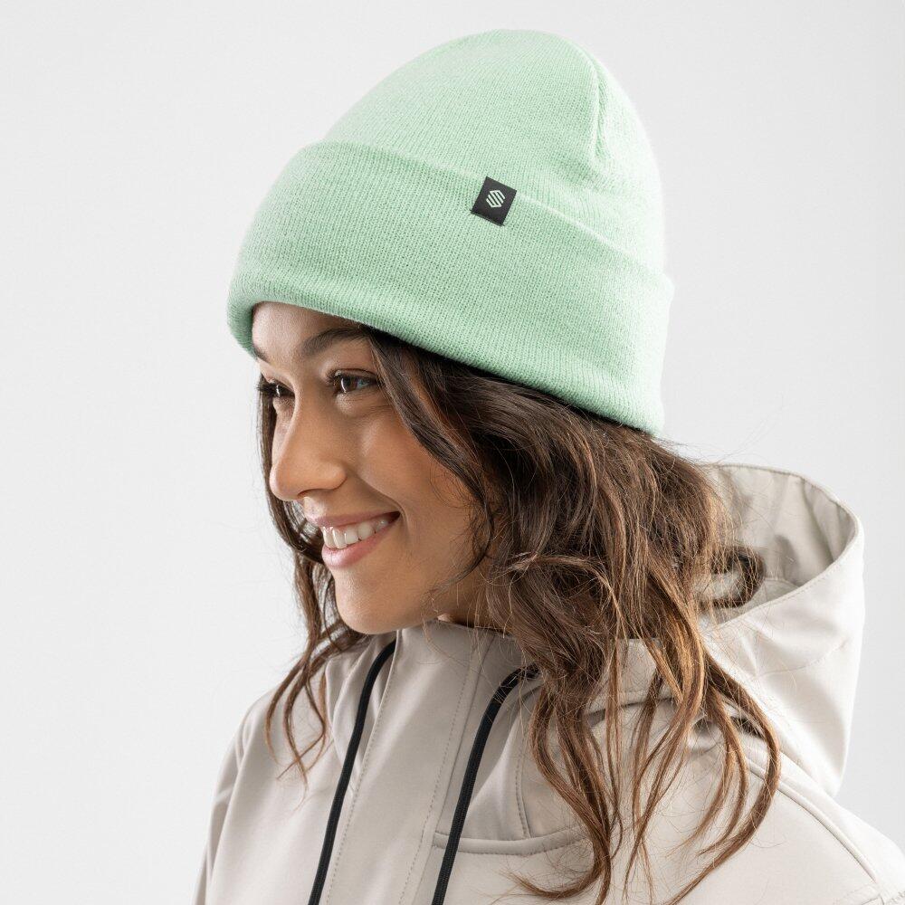 Berretto invernale Sport invernali Uomo e donna Snowflake Dead Moss Verde 5/7
