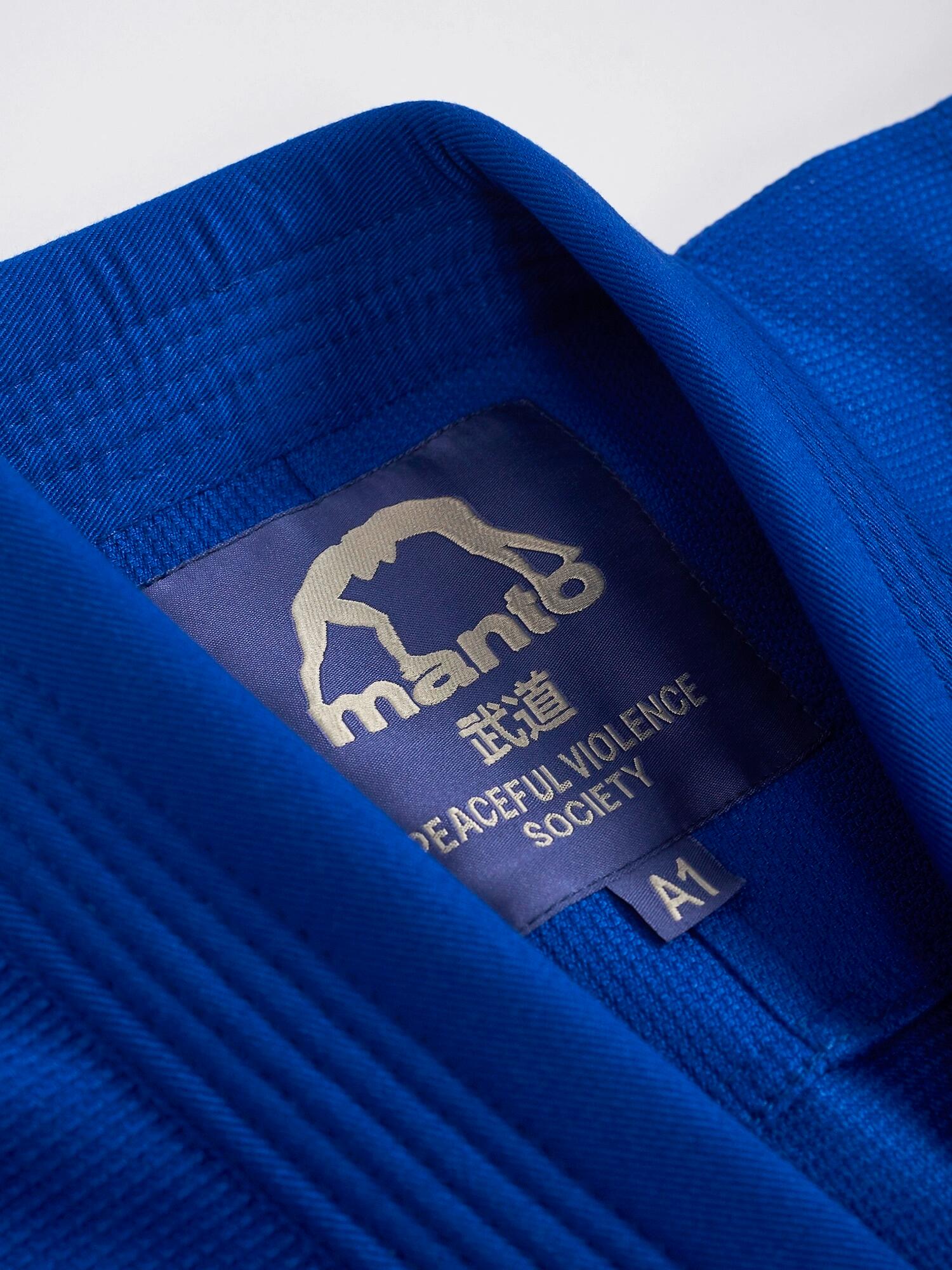MANTO "SOCIETY" BJJ Gi niebieskie 7/7