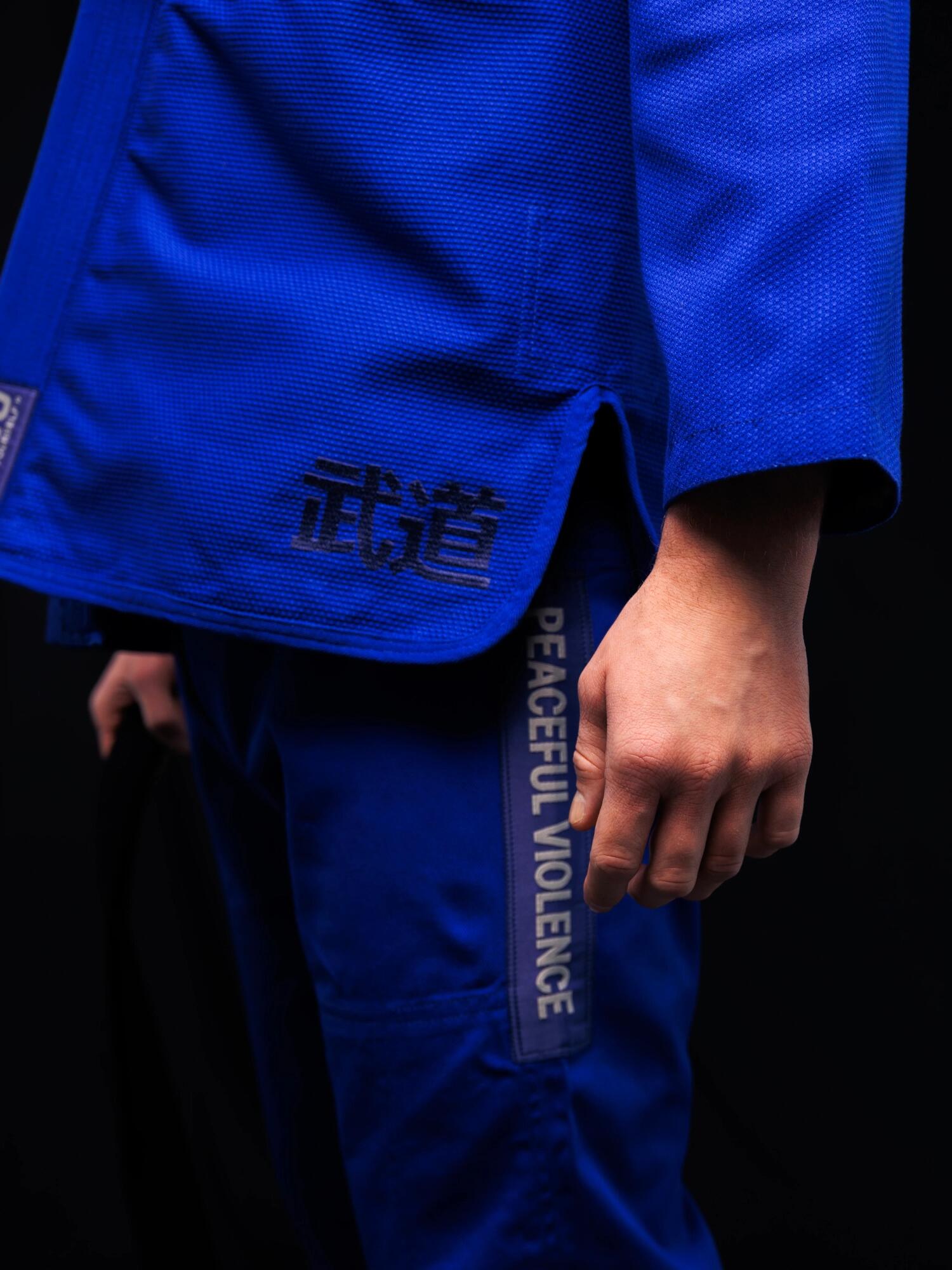 MANTO "SOCIETY" BJJ Gi niebieskie 5/7