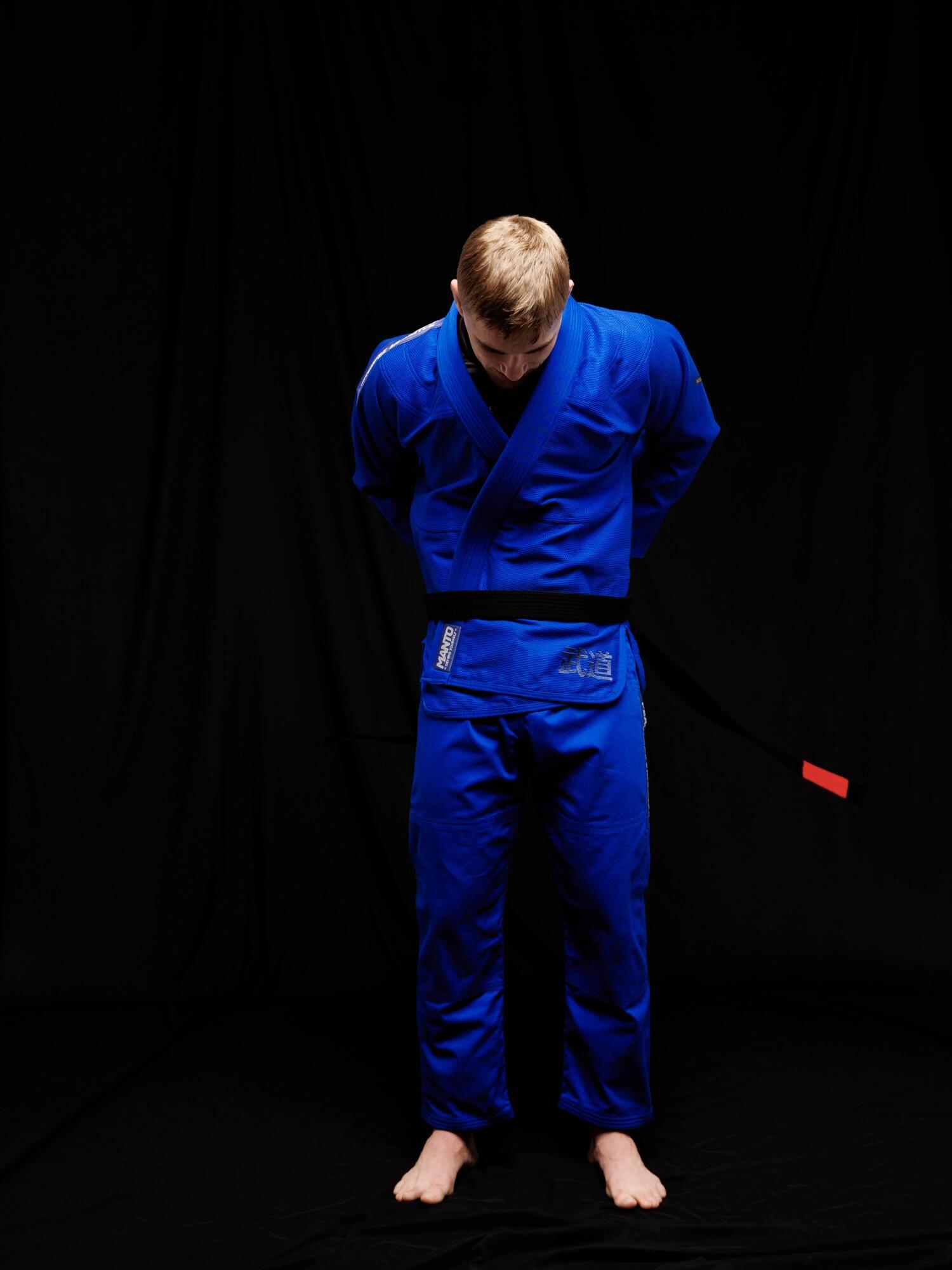 MANTO "SOCIETY" BJJ Gi niebieskie 4/7
