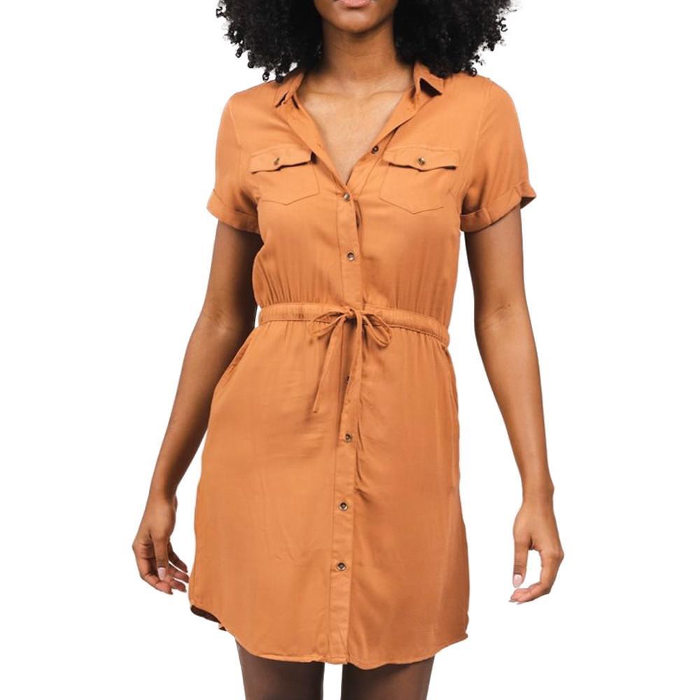 Deeluxe - Robe Orange Femme Deeluxe Alarha - Robe - Orange - Decathlon
