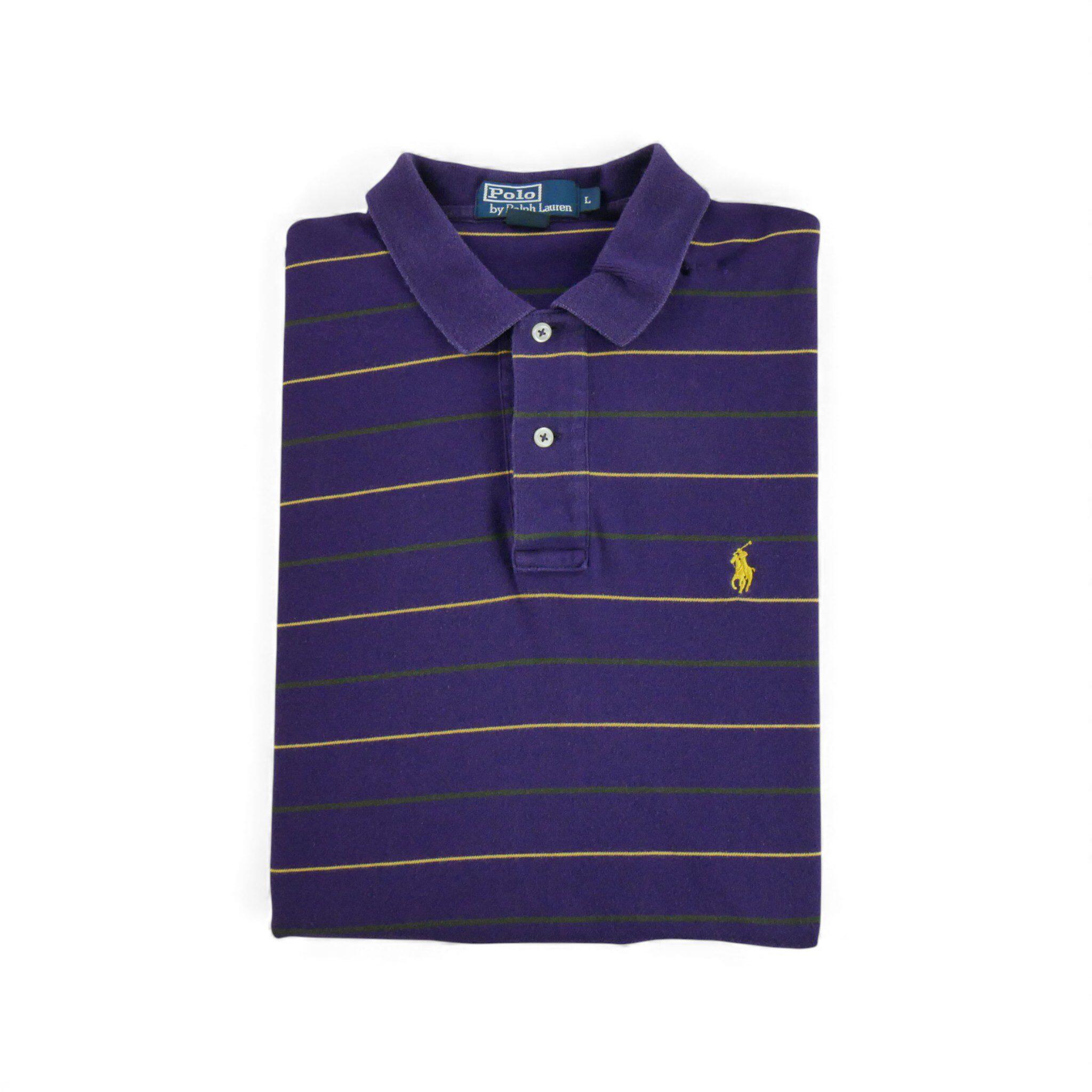 Ralph Lauren - Reconditionné - Polo Manches Courtes Homme Violet - Bon État - Polo Manches Courtes - Violet - Decathlon