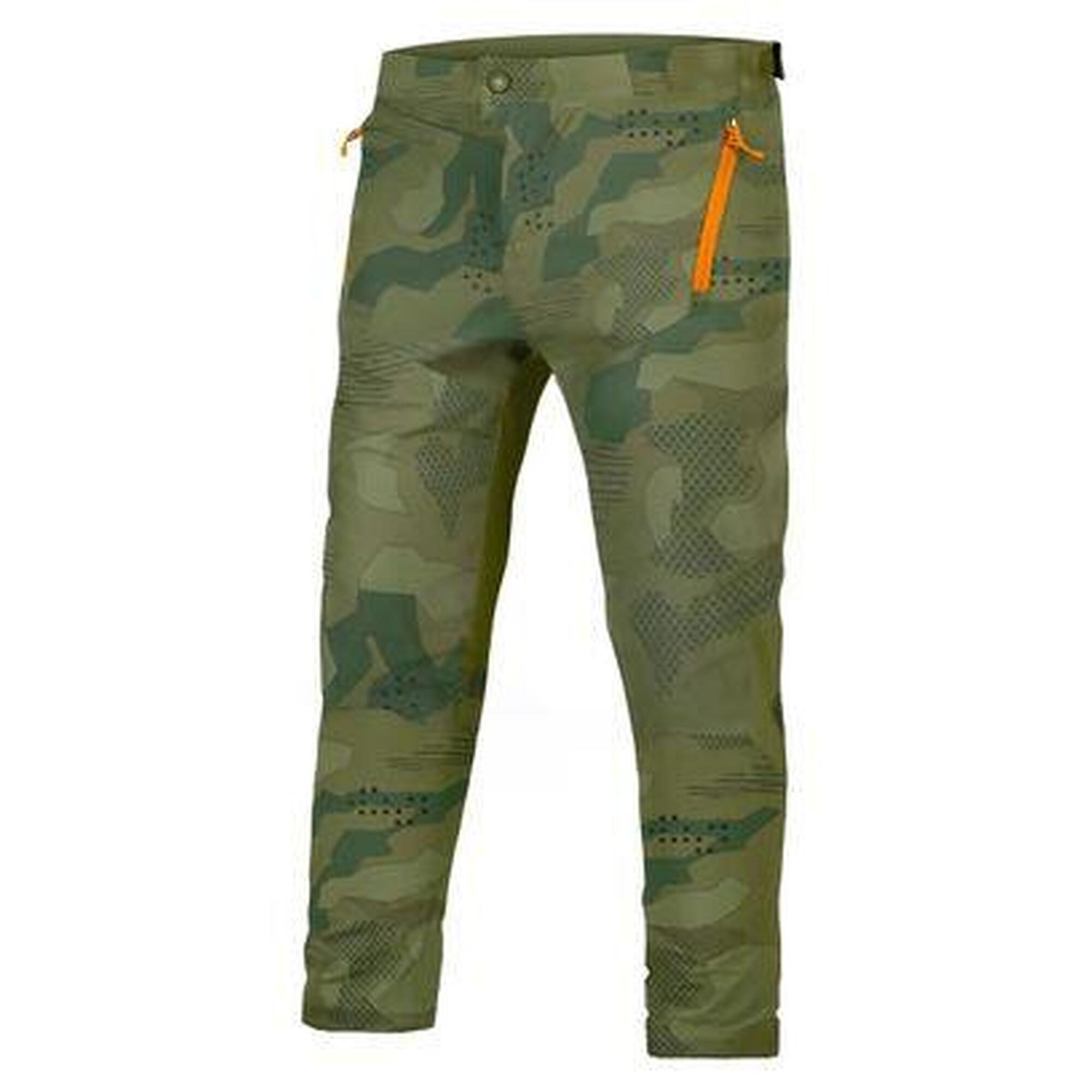 Endura - Pantalon Enfant Endura Mt500 Burner Camo Vert - Collant De Vélo - Marron|vert - 7-8 Ans - Decathlon