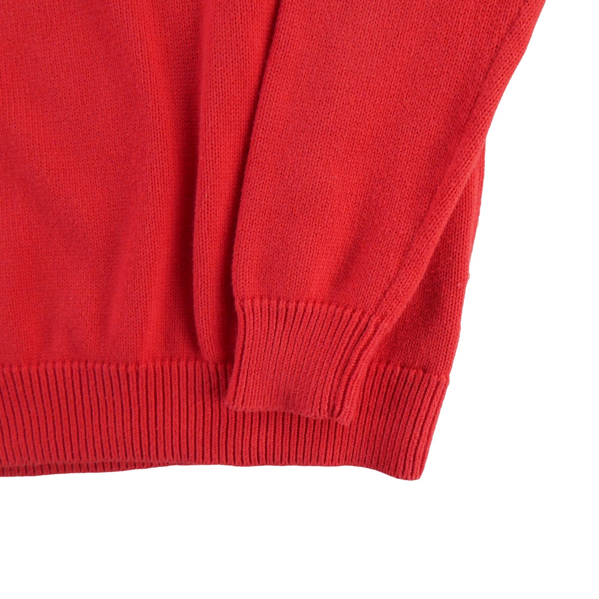 Segunda Vida - Suéter Vermelho Feminino - Em bom estado 5/7