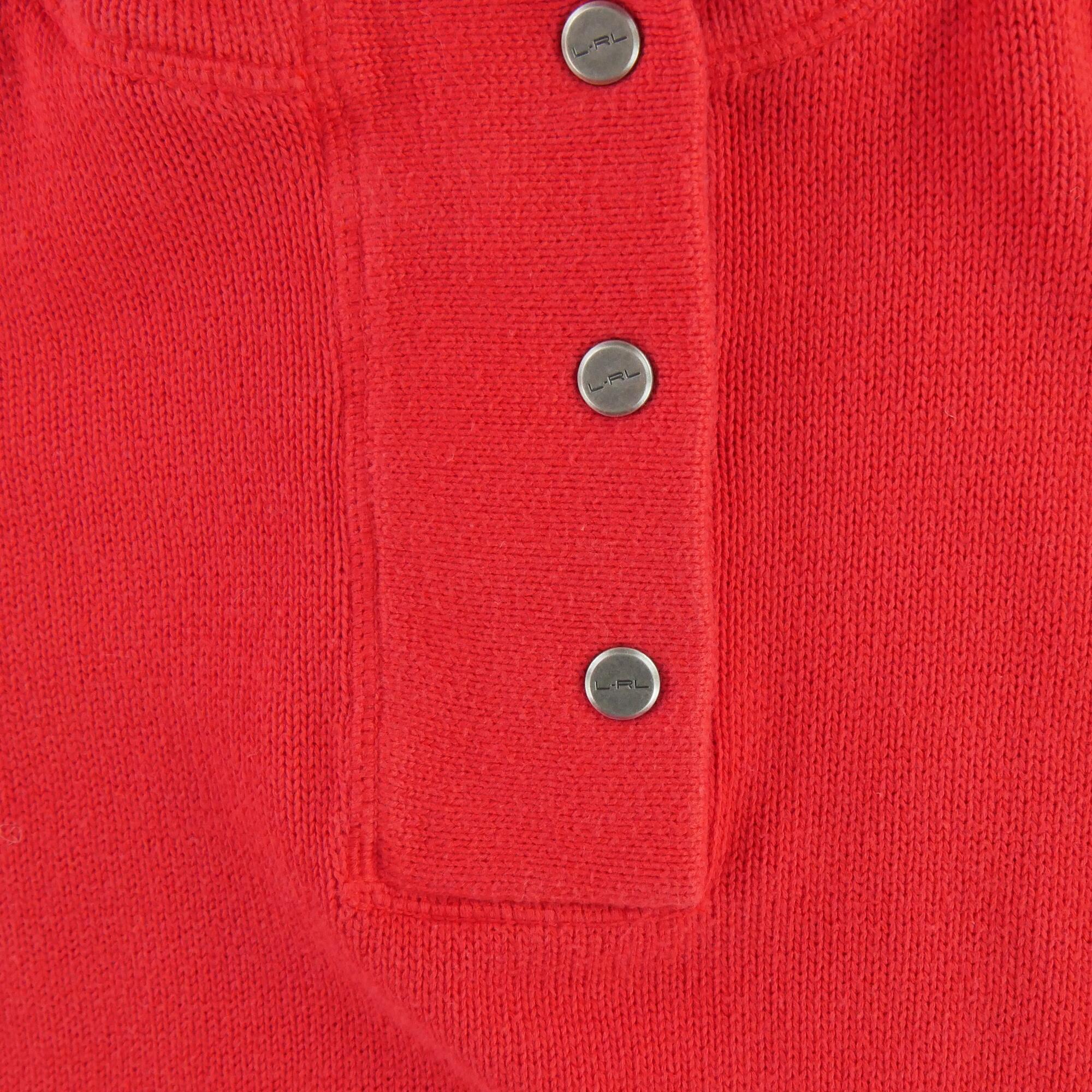 Segunda Vida - Suéter Vermelho Feminino - Em bom estado 4/7