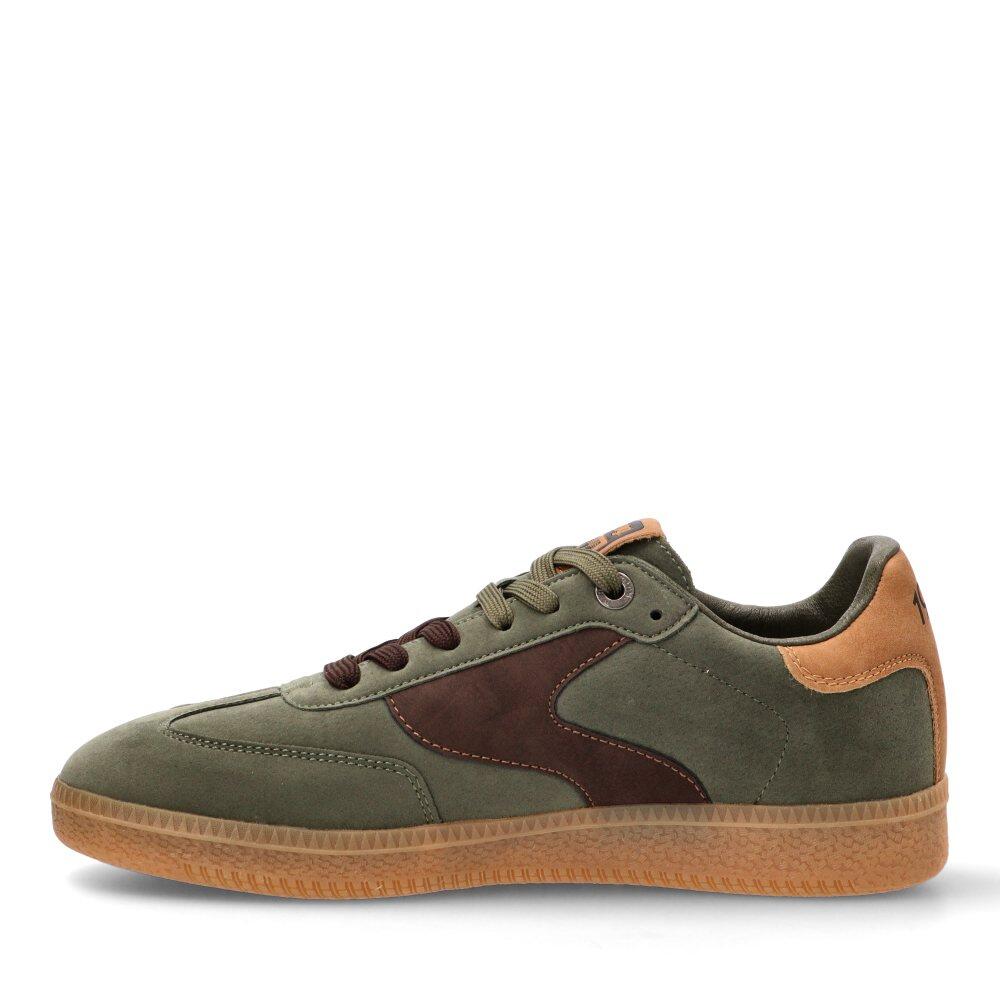Deportivas Casual Hombre Suela Plana - Modelo 84775 Kakhi 3/7