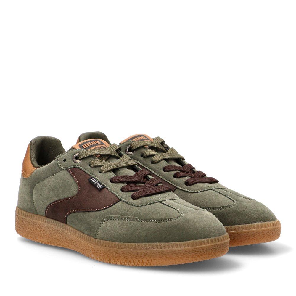 Deportivas Casual Hombre Suela Plana - Modelo 84775 Kakhi 2/7