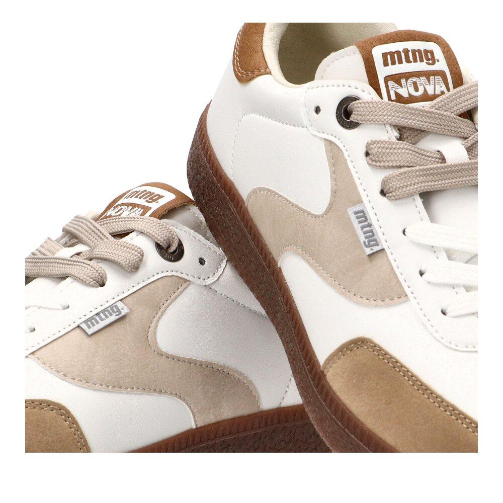 Deportivas Casual Hombre Suela Plana - Modelo 84775 Blanco 6/7