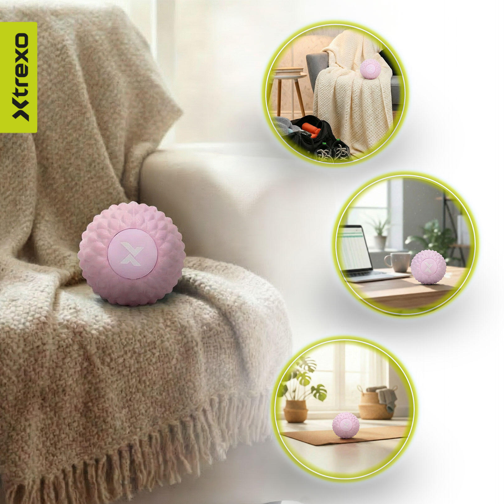 Boule de massage XTREXO TXO-B4Z074-VT 6/7
