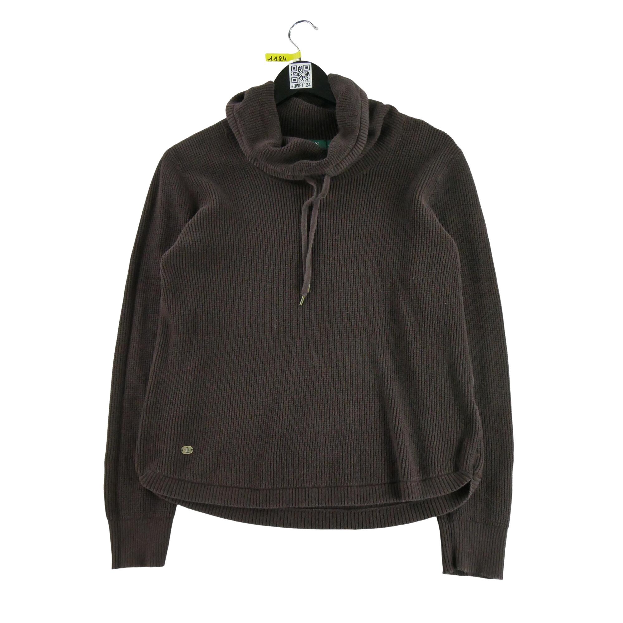 RALPH LAUREN Reconditionné - Pull Femme Marron - Bon État