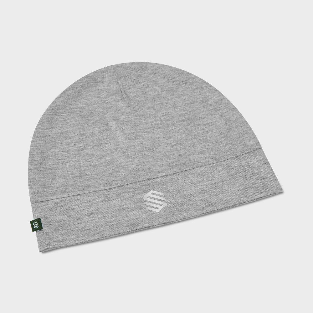 Men & Women Fitness Running beanie hat Helios Melange Gray Grey 6/7