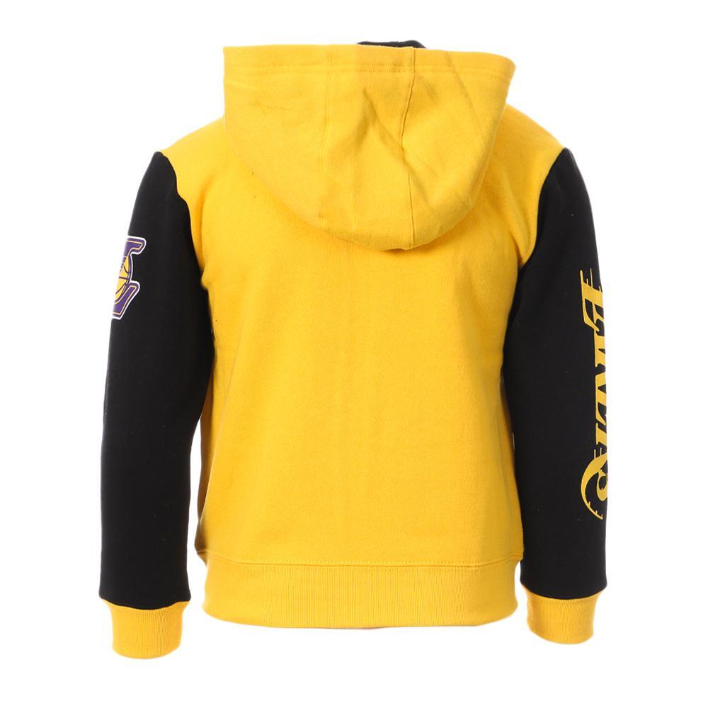 NBA Los Angeles Lakers Jungen Hoodie mit Reißverschluss Gelb/Lila 2/4
