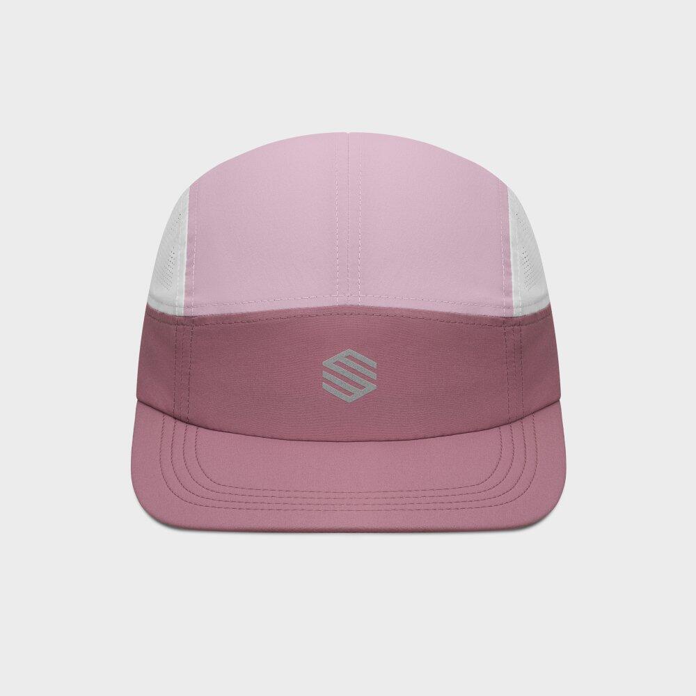 Herren und Damen Fitness 5-Panel-Laufcap Sprint Lavender Lilac Rosa 6/7