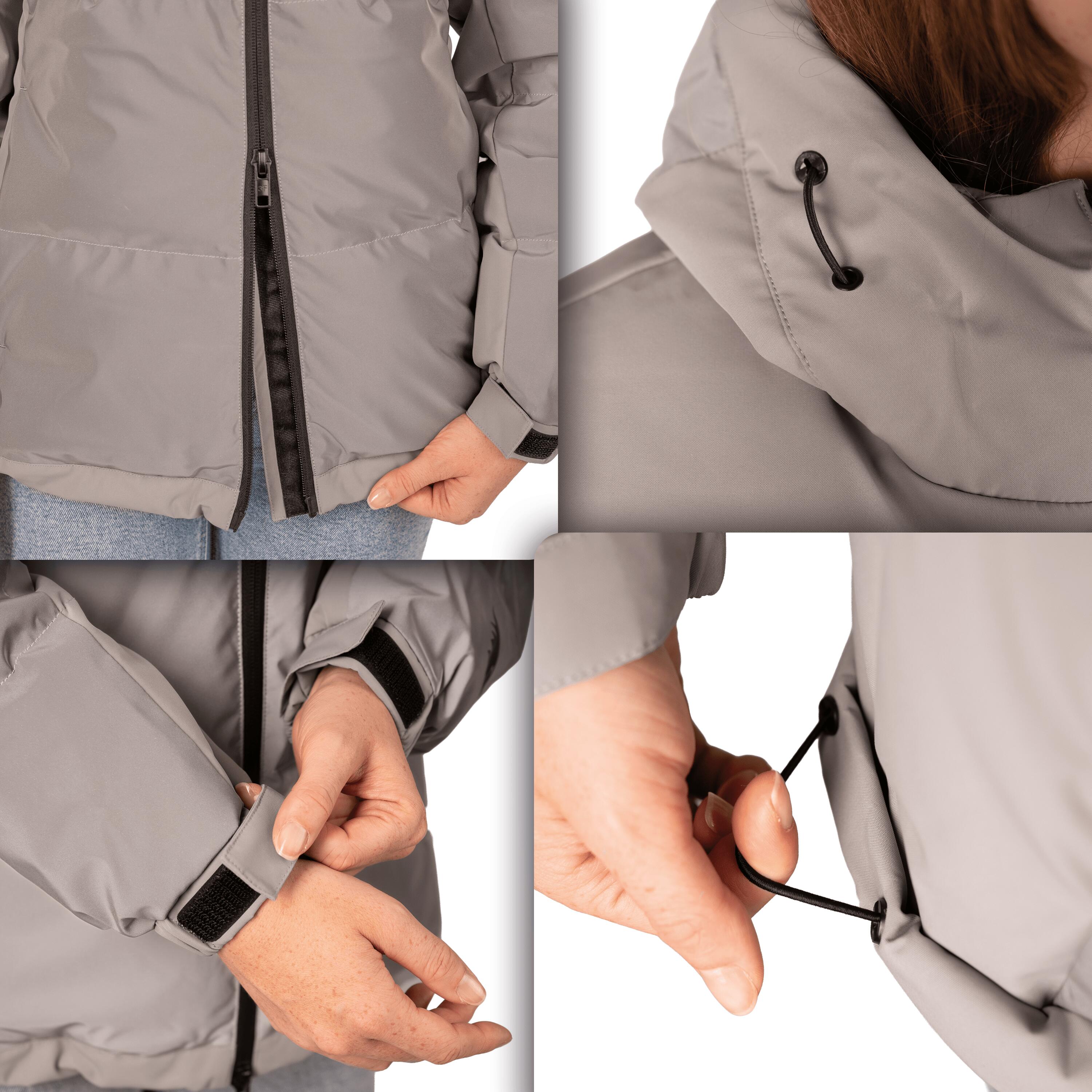 Doudoune d’Hiver Réfléchissante Femme Déperlante et Respirante 5/7