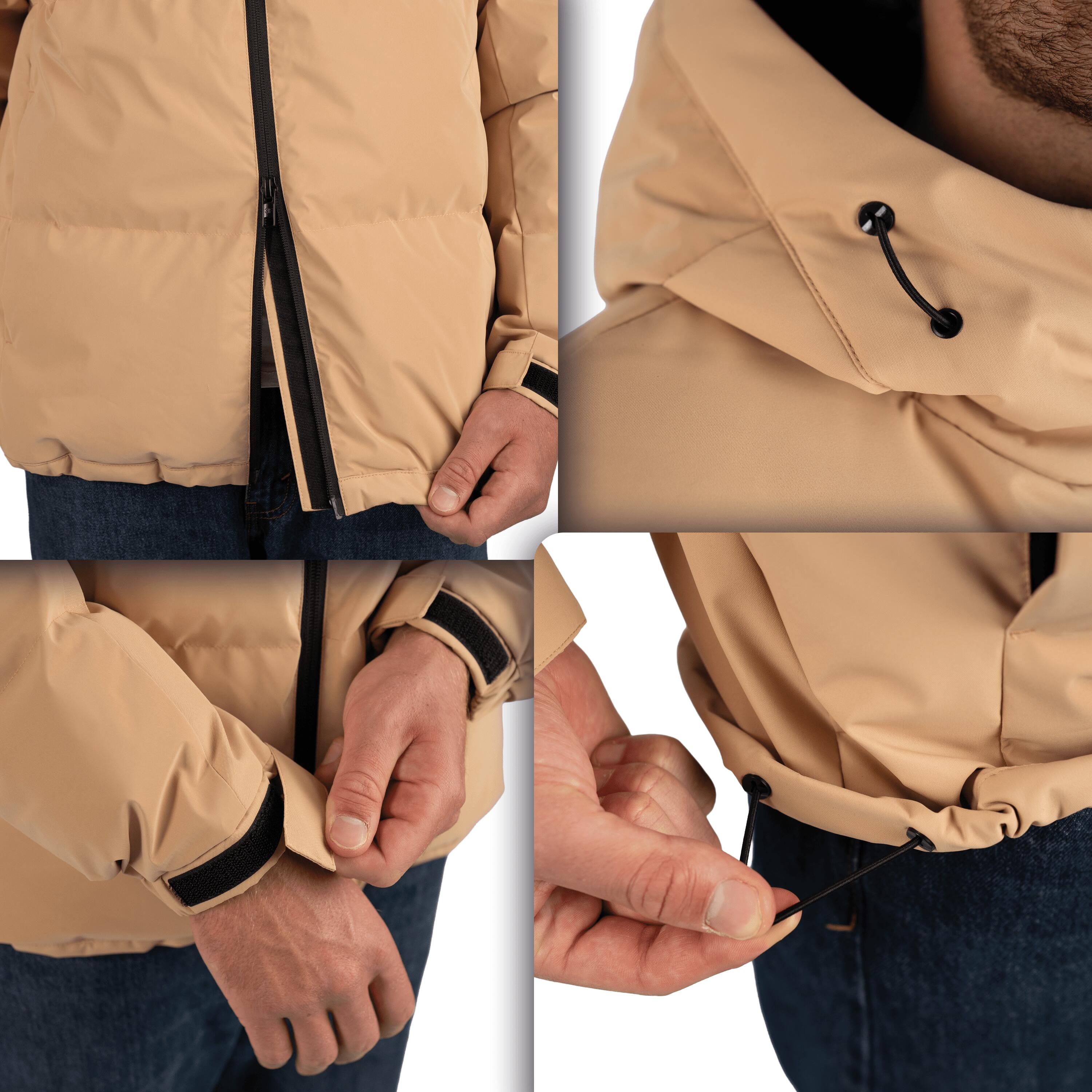Doudoune d’Hiver Réfléchissante Homme Déperlante et Respirante 5/7