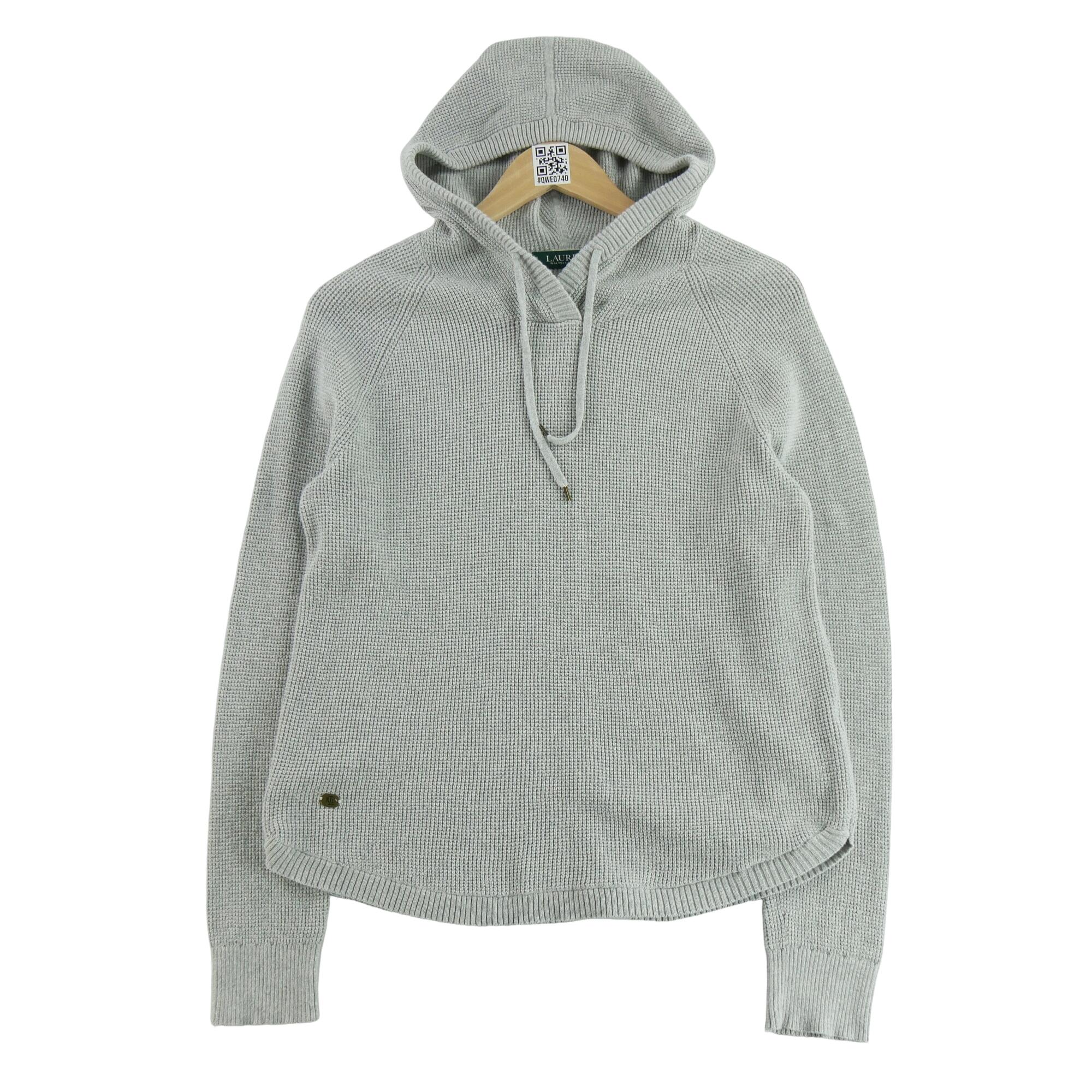 RALPH LAUREN Reconditionné - Pull Femme Gris - Très Bon État