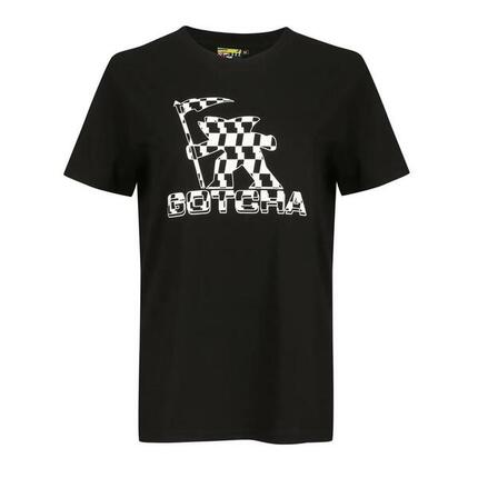 Gotcha Twist Zwart/Wit Dames T-shirt