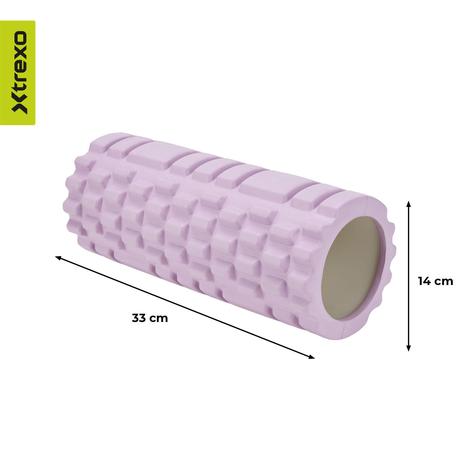 Rouleau en mousse XTREXO TXO-B4Z030-VT 6/7