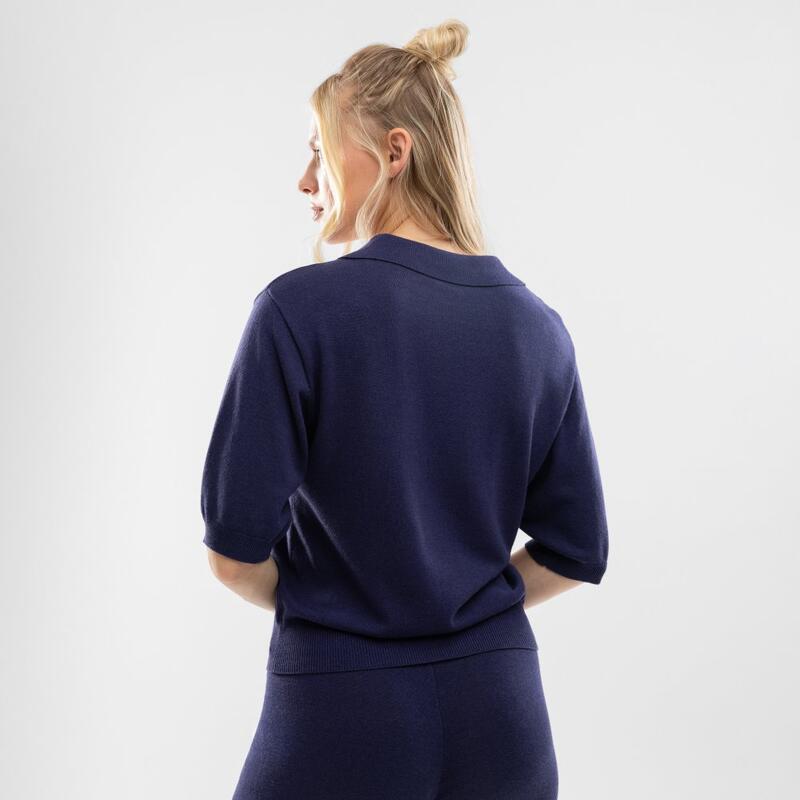 Dámská pletená polokošile IBZ Versa Navy