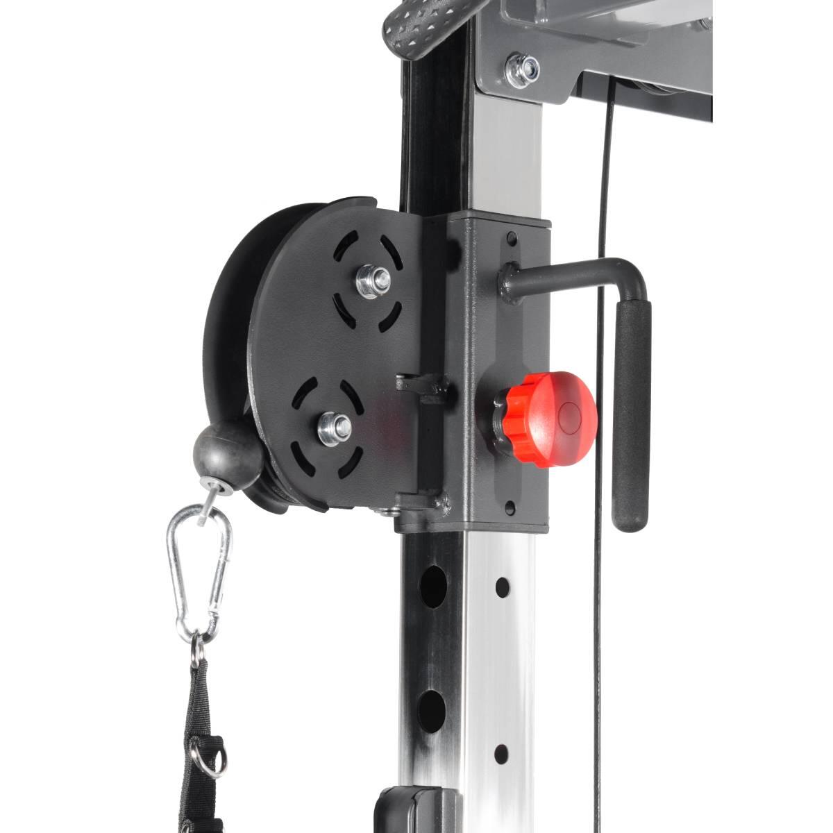 Multipower - Machine Smith Professionnelle avec Double Poulie + Rack 5/5