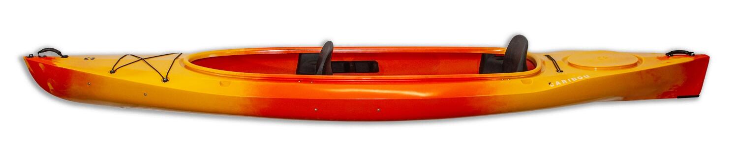 Kajak dwuosobowy do pływania Kayak Zone Caribou Adventure zestaw 3/5