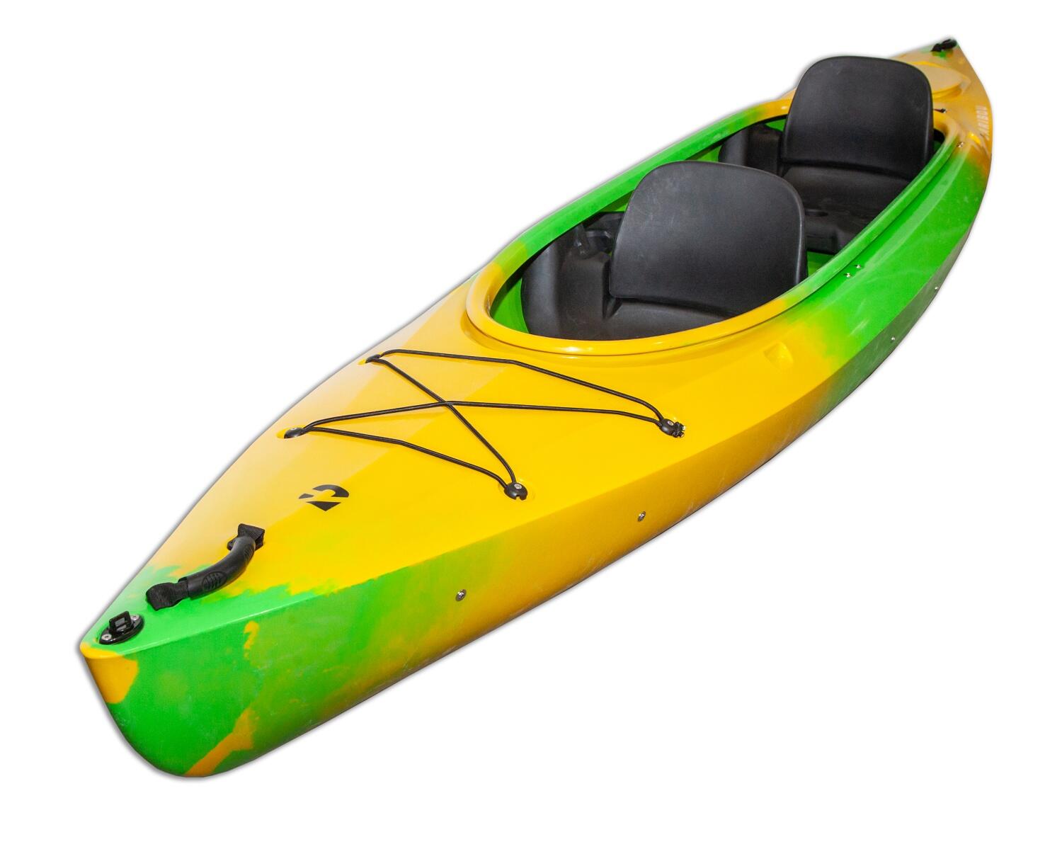 Kajak dwuosobowy do pływania Kayak Zone Caribou Adventure zestaw 3/5