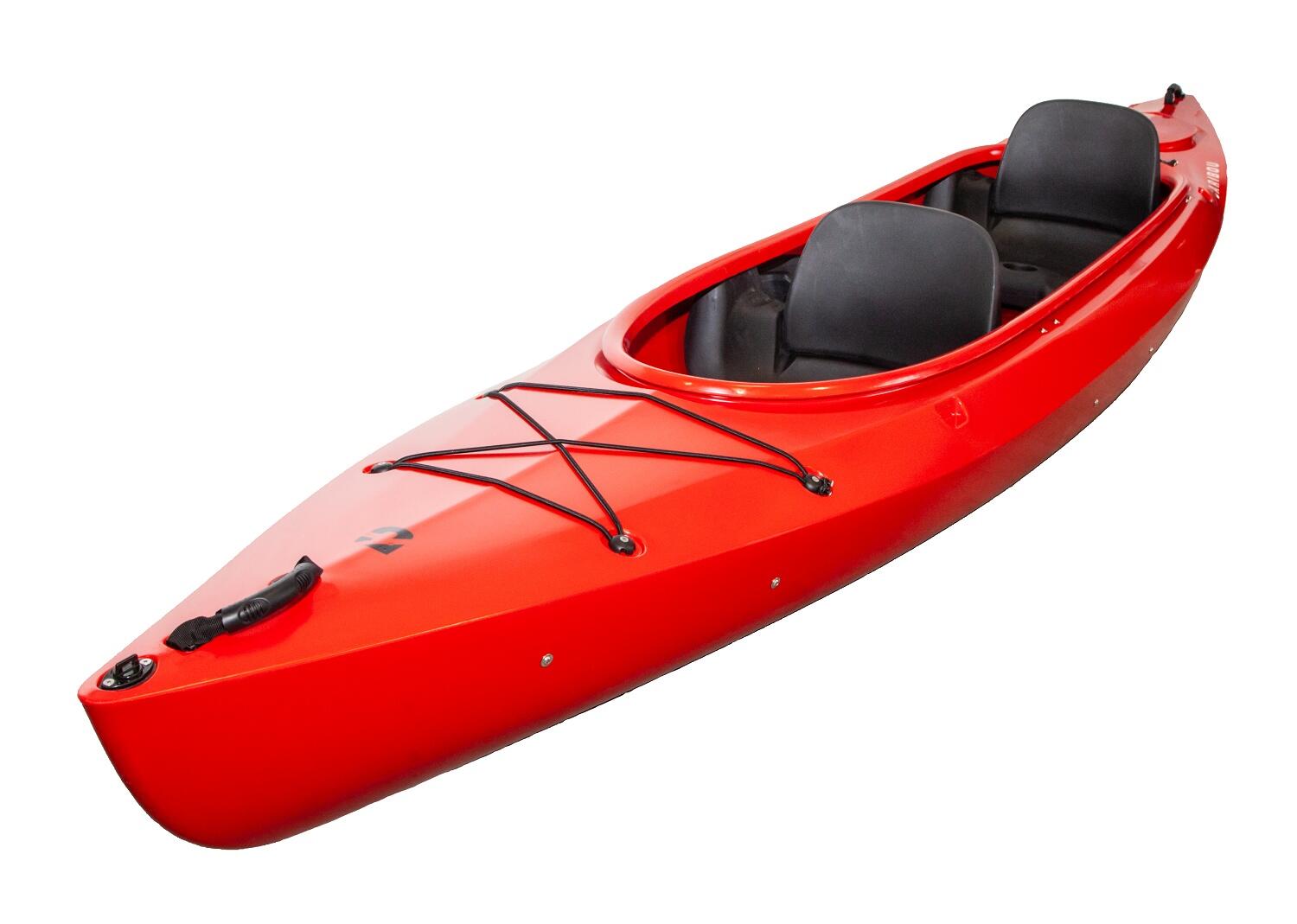 Kajak dwuosobowy do pływania Kayak Zone Caribou Adventure zestaw 3/5