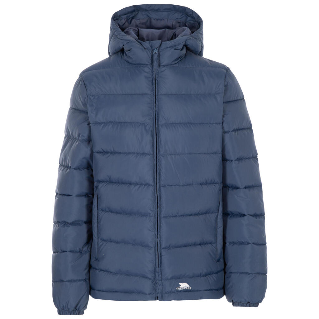 Womens Padded Jacket Casual with 2 Zip Pockets Elegant