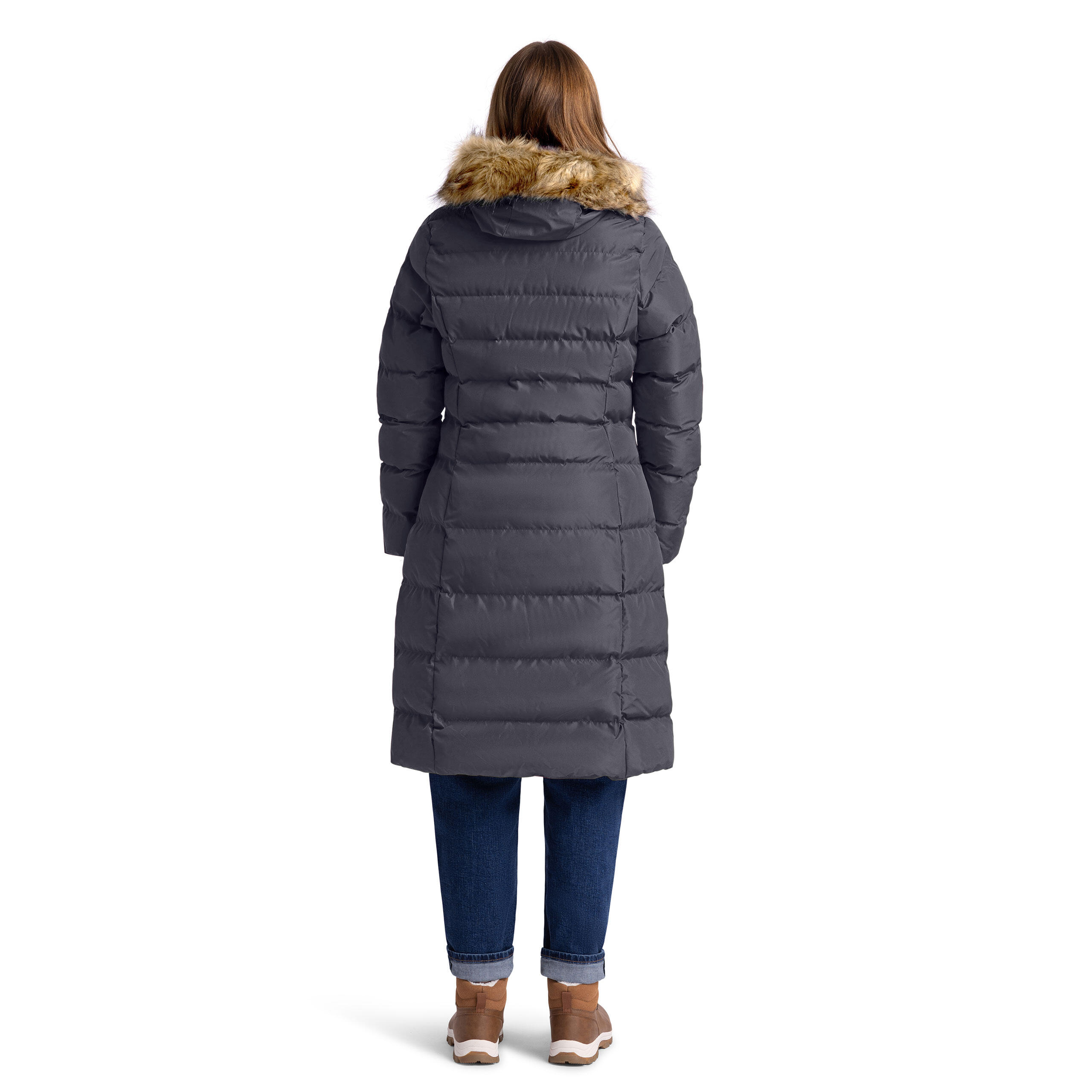 Doudoune long femme Trespass Audrey 5/5