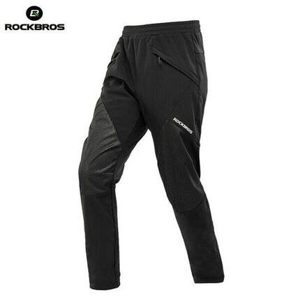ROCKBROS lange Winterradhose aus warmem Fleece