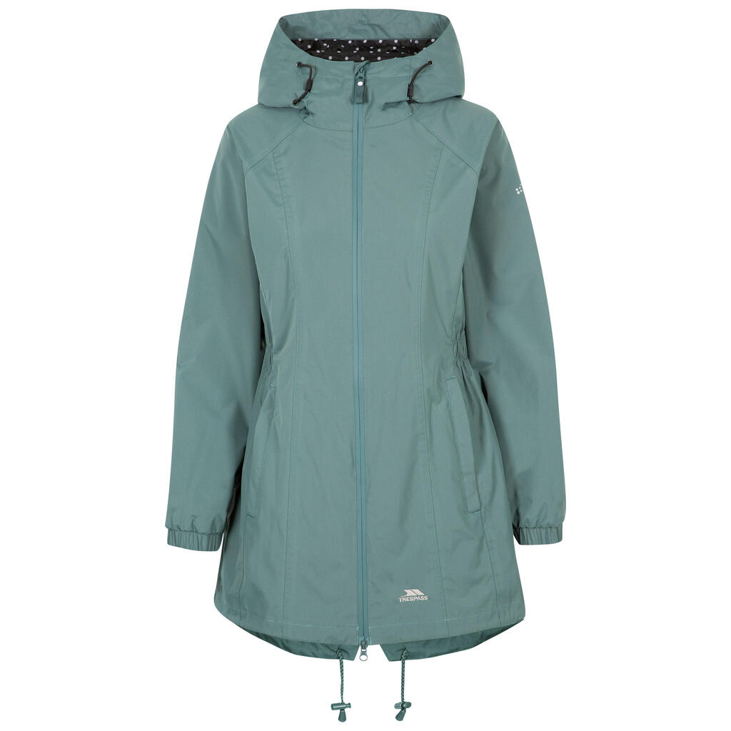 Womens Waterproof Jacket Ladies Longer Length Raincoat Daytrip