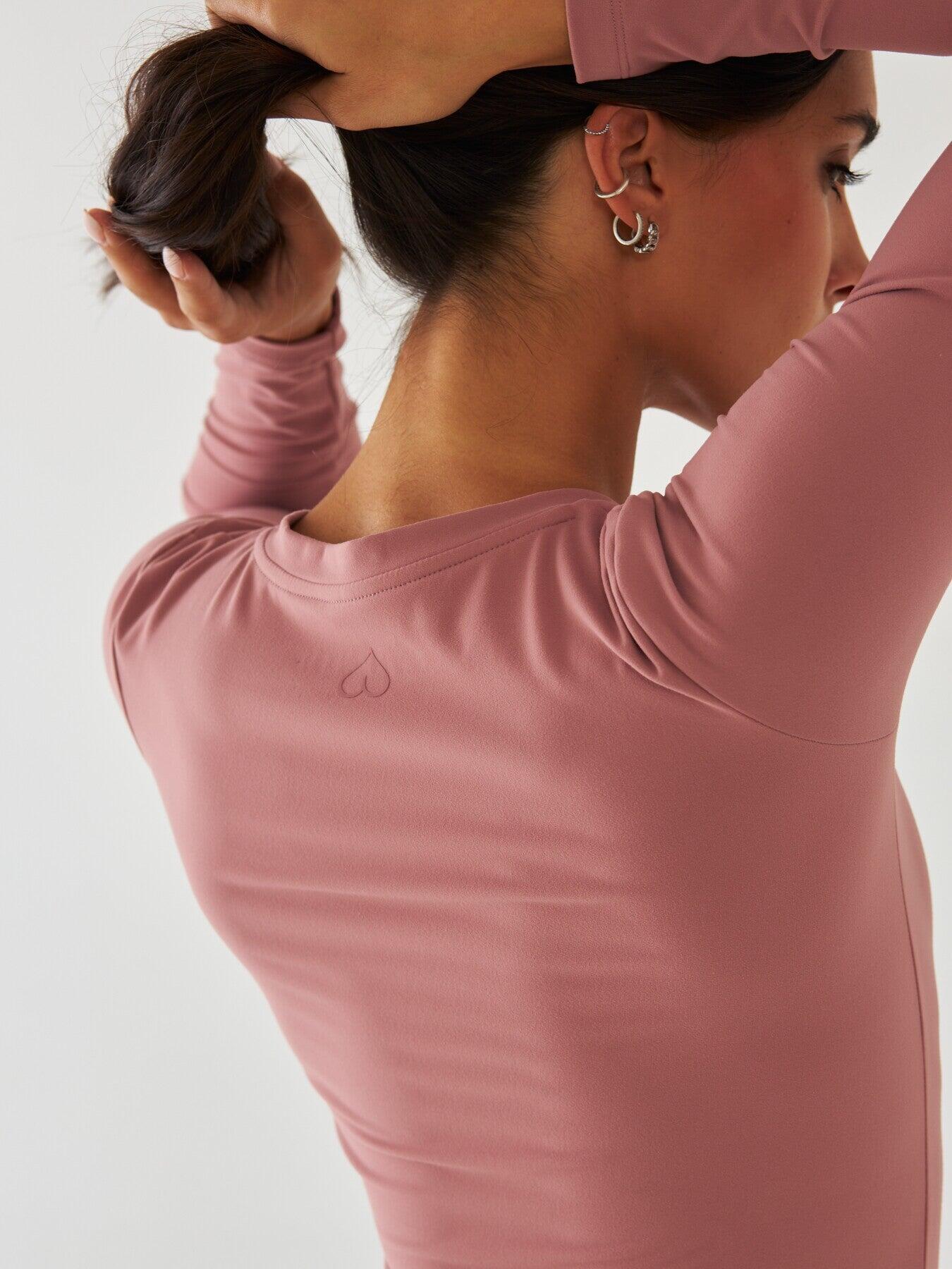 Rosa Sport-Longsleeve – Morning Dew 7/7